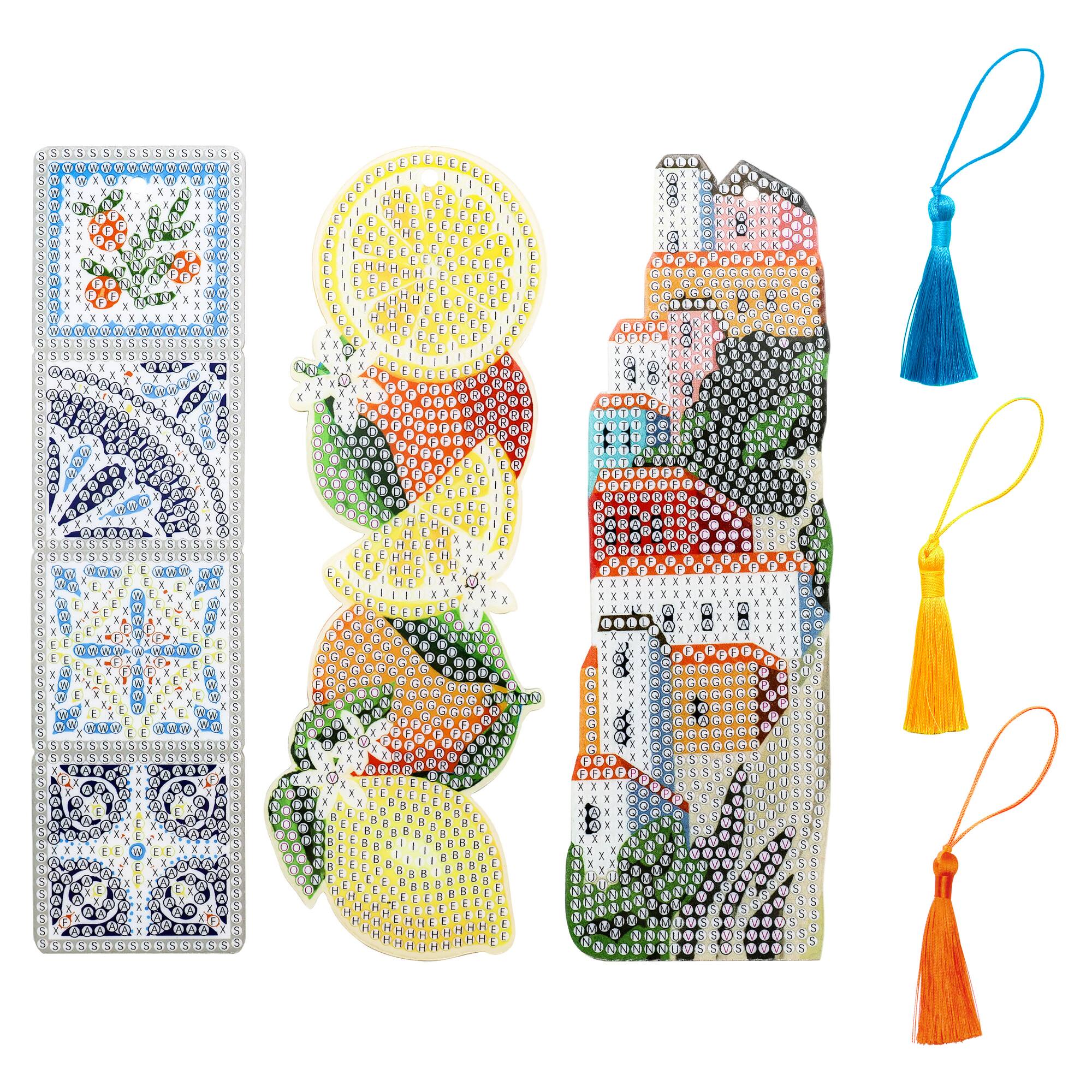 Citrus Diamond Art Bookmark Kit by Make Market®